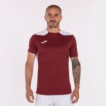Joma 82P4R3298 بورجوندي أبيض بطولة قميص قصير الأكمام سادسا رجال - Image 2
