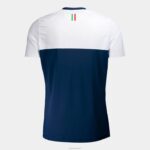 Joma 82P4R330 أبيض كحلي قميص الاتحاد الايطالى للتنس والباديل بأكمام قصيرة - Image 2