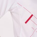 Joma 82P4R3333 أبيض أحمر قميص بأكمام قصيرة النمر الثالث رجال - Image 6