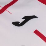 Joma 82P4R3333 أبيض أحمر قميص بأكمام قصيرة النمر الثالث رجال - Image 9