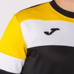 Joma 82P4R335 أسود أصفر أبيض طاقم قميص من النوع الثقيل الرابع رجال - Image 5
