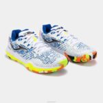 Joma 82P4R33 أبيض نقطة الأحذية 22 محكمة صلبة - Image 2