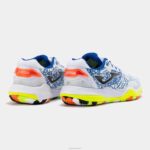 Joma 82P4R33 أبيض نقطة الأحذية 22 محكمة صلبة - Image 3