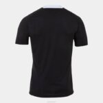 Joma 82P4R3411 أسود أبيض قميص مدينة كم قصير رجال - Image 6