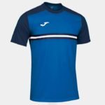 Joma 82P4R3426 الأزرق الملكي الأزرق الداكن قميص قصير الأكمام hispa الرابع رجال