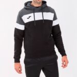 Joma 82P4R3429 أسود رمادي غامق طاقم سترة مقنعين رابعا رجال - Image 2