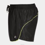 Joma 82P4R3442 أسود منحنى جذوع السباحة رجال - Image 3