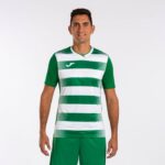 Joma 82P4R3445 أبيض أخضر قميص بكم قصير europa v رجال - Image 2