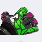 Joma 82P4R3451 أسود أخضر قفازات حارس مرمى كرة القدم الممتازة - Image 5