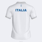 Joma 82P4R3457 أبيض قميص بولو قصير الاكمام لاتحاد التنس والباديل الايطالى - Image 2