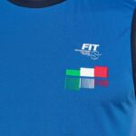 Joma 82P4R3462 الأزرق الملكي بلا أكمام تي شيرت الاتحاد الإيطالي للتنس - Image 3
