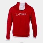 Joma 82P4R3464 احمر ابيض مقنع سترة الترفيه اللجنة الأولمبية الإسبانية - Image 5