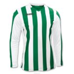 Joma 82P4R3471 أبيض أخضر قميص بأكمام طويلة رجال