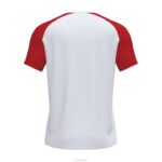 Joma 82P4R3474 أبيض أحمر قميص بأكمام قصيرة أكاديمية رابعا رجال - Image 2
