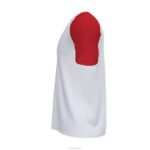Joma 82P4R3474 أبيض أحمر قميص بأكمام قصيرة أكاديمية رابعا رجال - Image 3