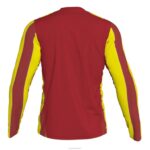 Joma 82P4R3479 احمر اصفر قميص طويل الأكمام inter رجال - Image 2