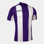 Joma 82P4R3488 أبيض أرجواني قميص بيزا كم قصير رجال
