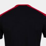 Joma 82P4R348 أسود أحمر قميص البطولة البيئية قصيرة الأكمام رجال - Image 6