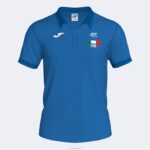 Joma 82P4R3490 الأزرق الملكي قميص بولو قصير الاكمام لاتحاد التنس والباديل الايطالى