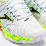 Joma 82P4R3494 الجير الأبيض أحذية t.open 23 اتحاد البادل الدولي الطين - Image 11