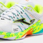 Joma 82P4R3494 الجير الأبيض أحذية t.open 23 اتحاد البادل الدولي الطين - Image 3