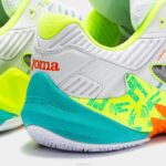 Joma 82P4R3494 الجير الأبيض أحذية t.open 23 اتحاد البادل الدولي الطين - Image 9