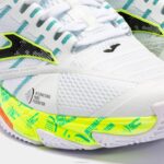 Joma 82P4R3494 الجير الأبيض أحذية t.open 23 اتحاد البادل الدولي الطين - Image 10