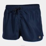 Joma 82P4R349 الأزرق الداكن منحنى جذوع السباحة رجال