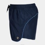 Joma 82P4R349 الأزرق الداكن منحنى جذوع السباحة رجال - Image 3