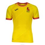 Joma 82P4R3511 أصفر قميص قصير كم 2 زي الاتحاد الاسباني للرجبي