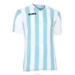 Joma 82P4R3527 السماء الزرقاء البيضاء قميص بأكمام قصيرة رجال