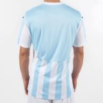 Joma 82P4R3527 السماء الزرقاء البيضاء قميص بأكمام قصيرة رجال - Image 3