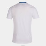 Joma 82P4R3551 أبيض أزرق ملكي قميص بأكمام قصيرة النمر الثالث رجال - Image 2