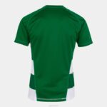 Joma 82P4R3558 أبيض أخضر قميص قصير الأكمام prorugby الثاني رجال - Image 2
