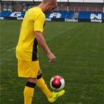 Joma 82P4R3574 أصفر أسود قميص بأكمام قصيرة بيزا الثاني رجال - Image 6