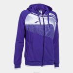 Joma 82P4R3593 أبيض أرجواني سوبر نوفا II سترة مقنعين نحيف