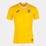 Joma 82P4R365 أصفر قميص قصير الأكمام 1st موحد الاتحاد الروماني لكرة القدم