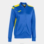 Joma 82P4R3684 الأزرق الملكي الأصفر بطولة السترات السادس نحيف