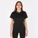 Joma 82P4R3686 أسود رمادي غامق بطولة قميص بولو قصير الاكمام vi نحيف - Image 2