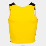 Joma 82P4R3691 أصفر أسود سجل أعلى الخزان الثاني نحيف - Image 2