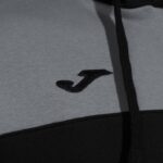Joma 82P4R370 أسود اللون الرمادي طاقم سترة مقنعين v رجال - Image 3