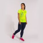 Joma 82P4R3713 الفلورسنت الأصفر قميص قصير الأكمام النخبة التاسع نحيف - Image 6