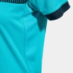 Joma 82P4R3770 الفلورسنت الفيروز الأزرق الداكن قميص بأكمام قصيرة مستعر أعظم صديق للبيئة نحيف - Image 4
