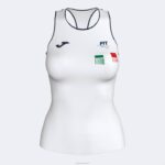 Joma 82P4R3781 أبيض الاتحاد الايطالى للتنس نحيف