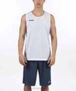 Joma 82P4R3838 الأزرق الداكن الأبيض بلا أكمام تي شيرت آرو - Image 2