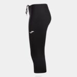 Joma 82P4R3868 أسود 3/4 لباس ضيق أوليمبيا نحيف - Image 3