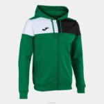 Joma 82P4R387 أخضر أسود أبيض طاقم سترة مقنعين v رجال