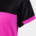 Joma 82P4R3909 نيون وردي أسود قميص قصير الأكمام مونتريال نحيف - Image 8