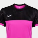 Joma 82P4R3909 نيون وردي أسود قميص قصير الأكمام مونتريال نحيف - Image 10