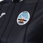 Joma 82P4R3914 الرمادي الداكن قميص بأكمام قصيرة 3 زي سوانسي 22/23 نحيف - Image 5